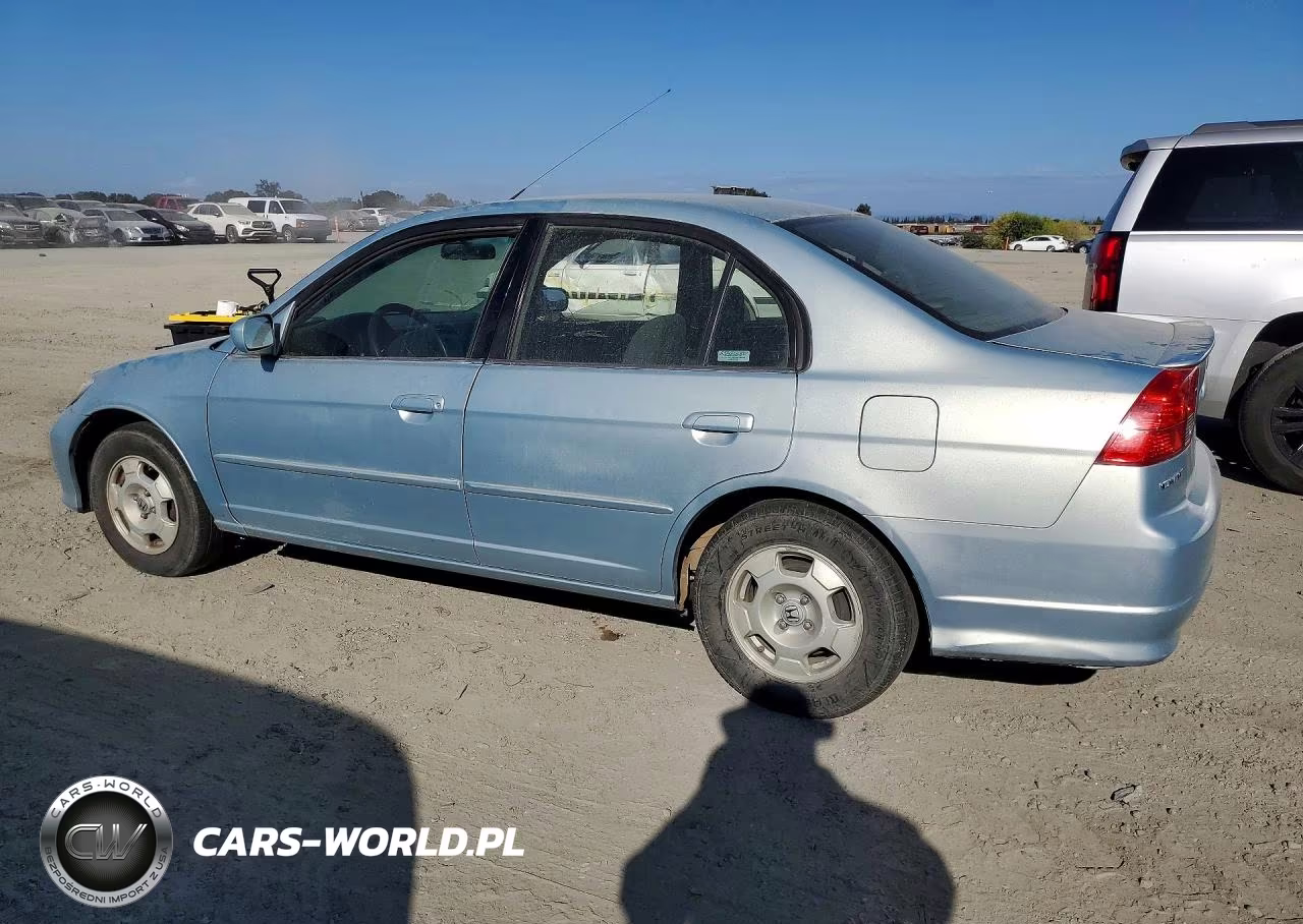 2005 Honda Civic Hybrid VIN:JHMES96615S006142 - 2
