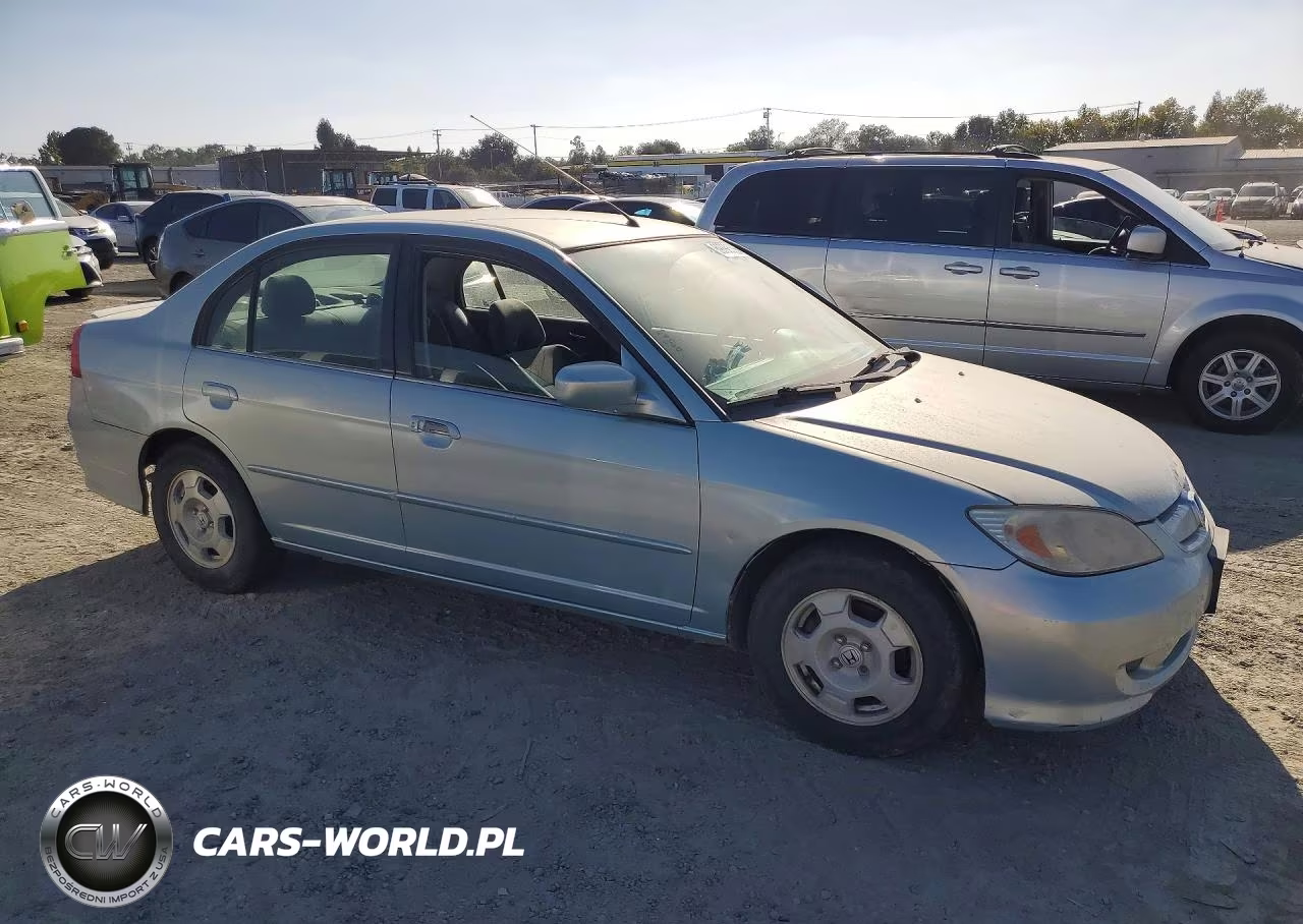 2005 Honda Civic Hybrid VIN:JHMES96615S006142 - 4