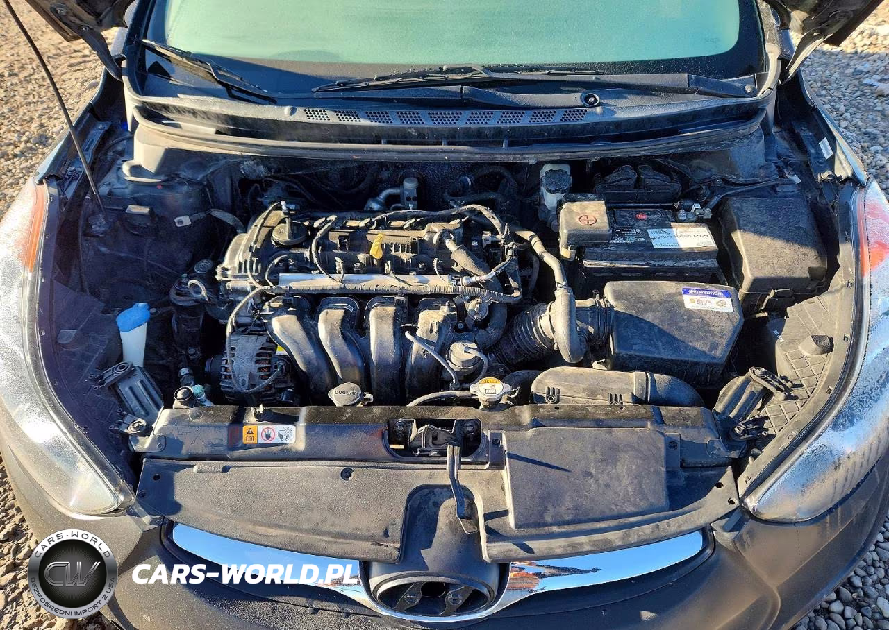 2013 Hyundai Elantra Gls VIN:KMHDH4AE9DU895087 - 11