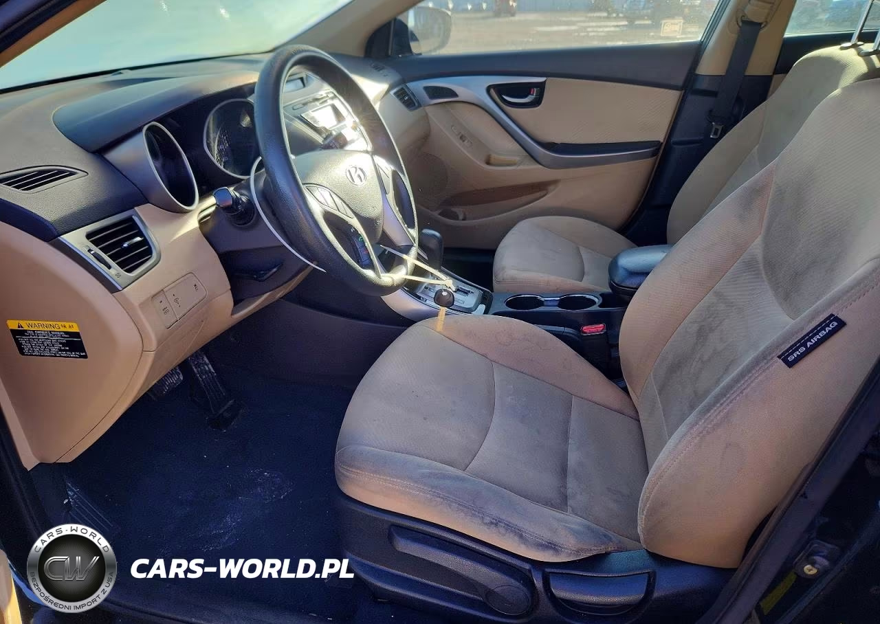 2013 Hyundai Elantra Gls VIN:KMHDH4AE9DU895087 - 7