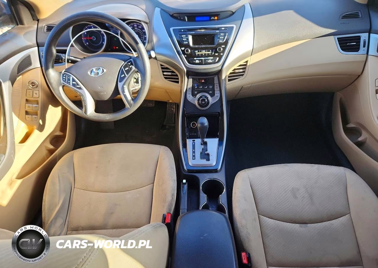 2013 Hyundai Elantra Gls VIN:KMHDH4AE9DU895087 - 8