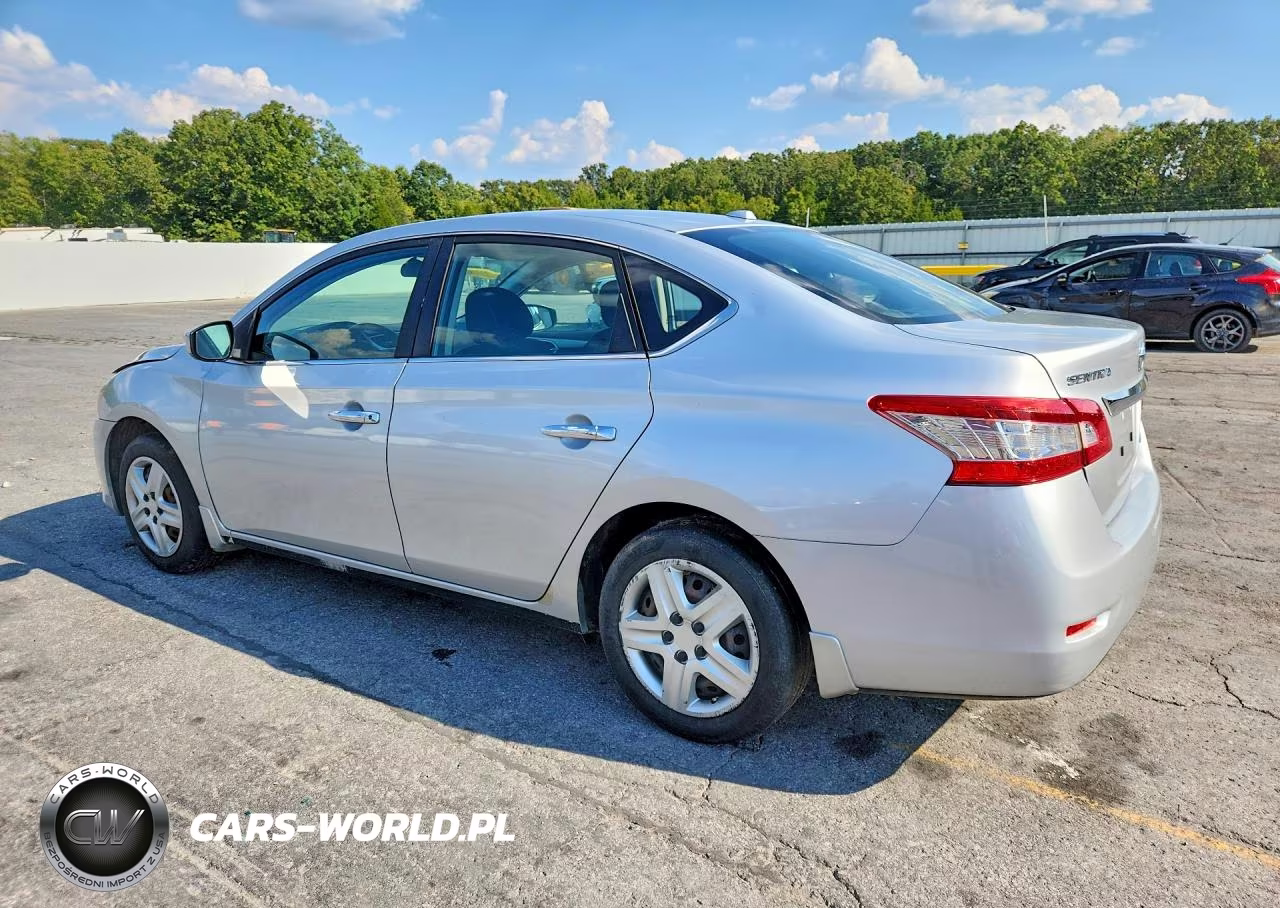 2014 Nissan Sentra Sv VIN:3N1AB7AP3EY337846 - 2