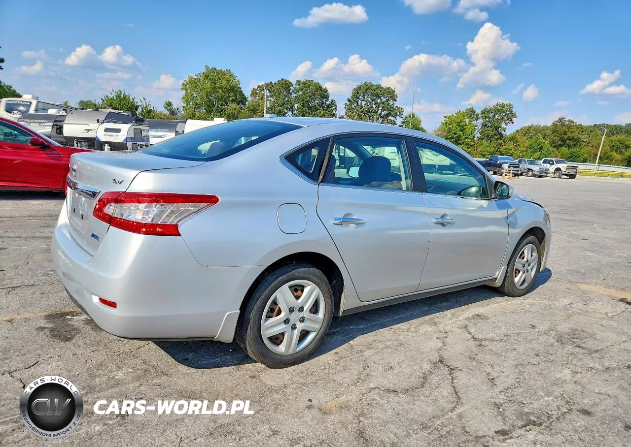 2014 Nissan Sentra Sv VIN:3N1AB7AP3EY337846 - 3
