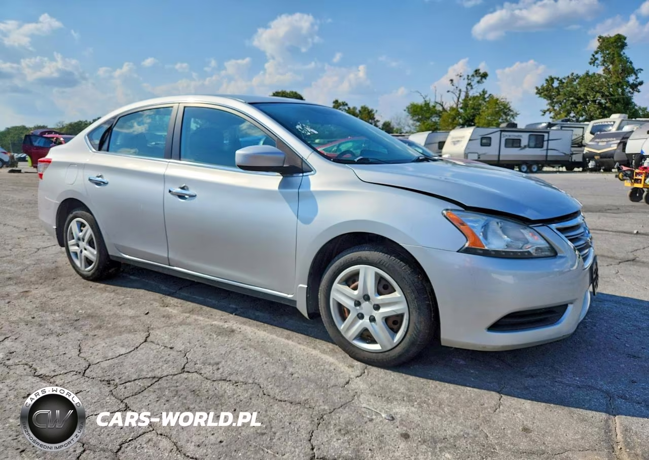 2014 Nissan Sentra Sv VIN:3N1AB7AP3EY337846 - 4