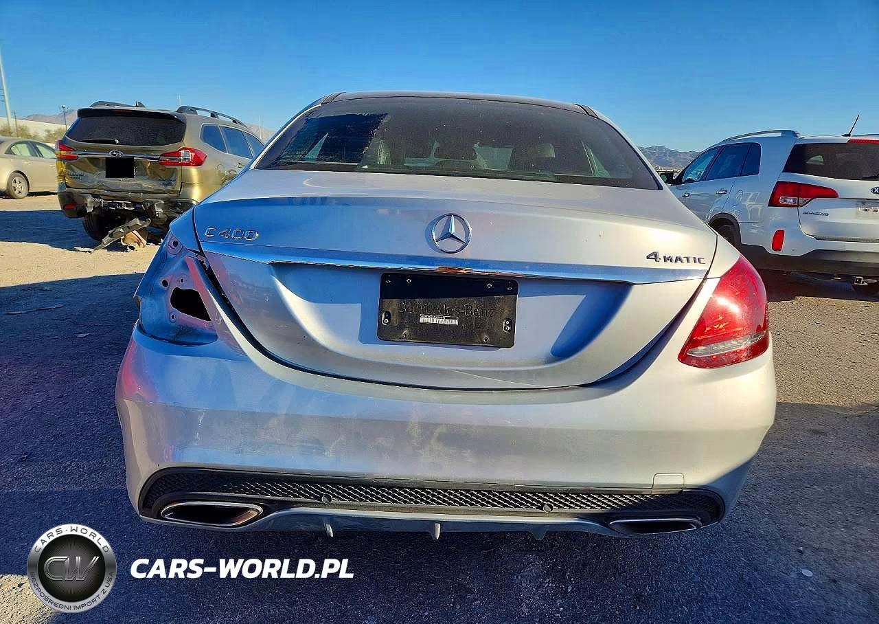 2015 Mercedes-Benz C 400 4Matic VIN:55SWF6GB6FU026842 - 6
