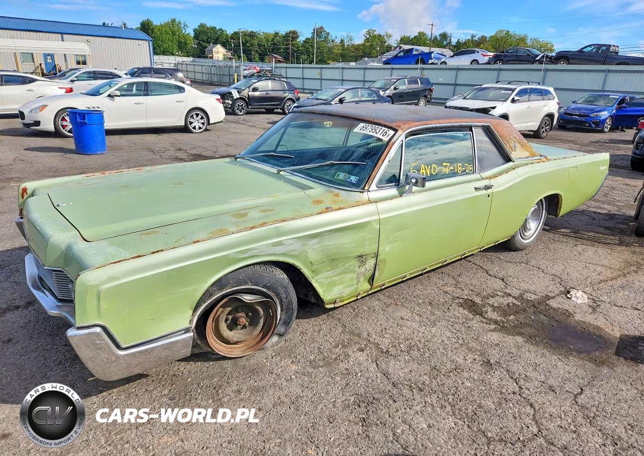 1967 Lincoln Continental VIN:LOT-3-69799316 - 1