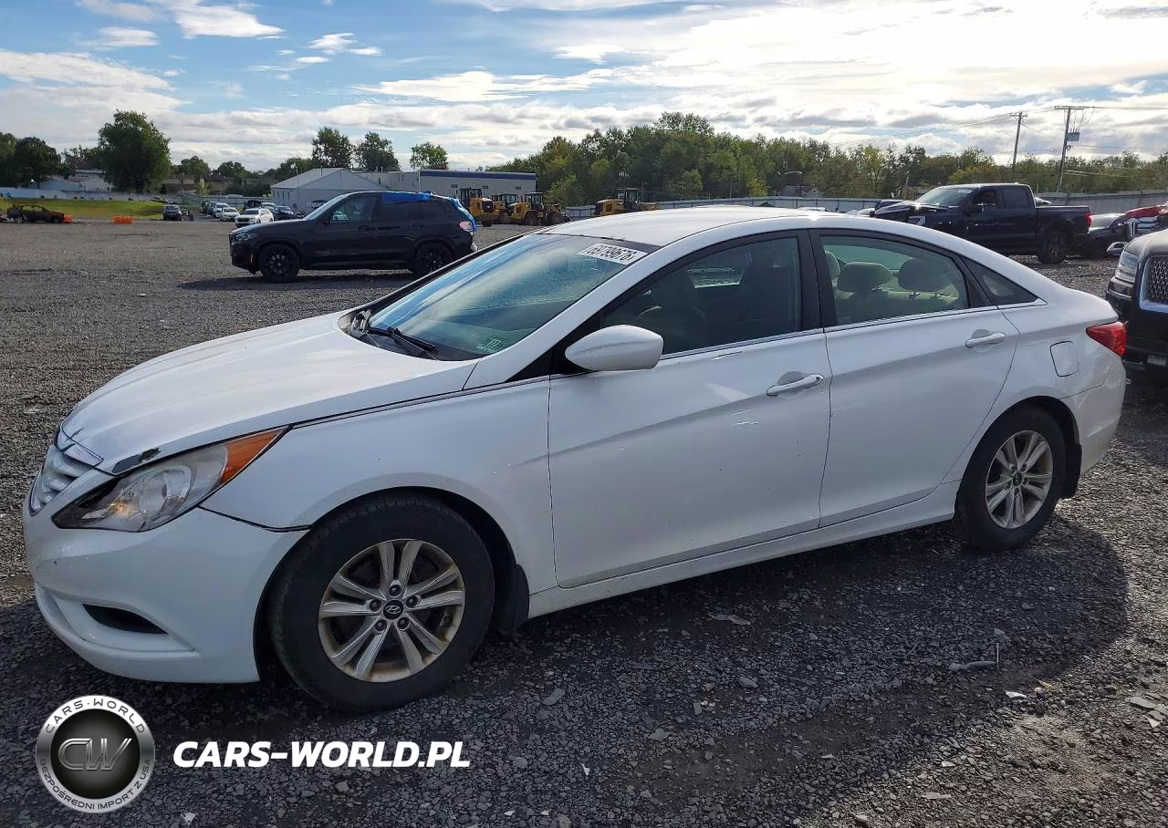2012 Hyundai Sonata Gls VIN:5NPEB4AC8CH439681 - 1