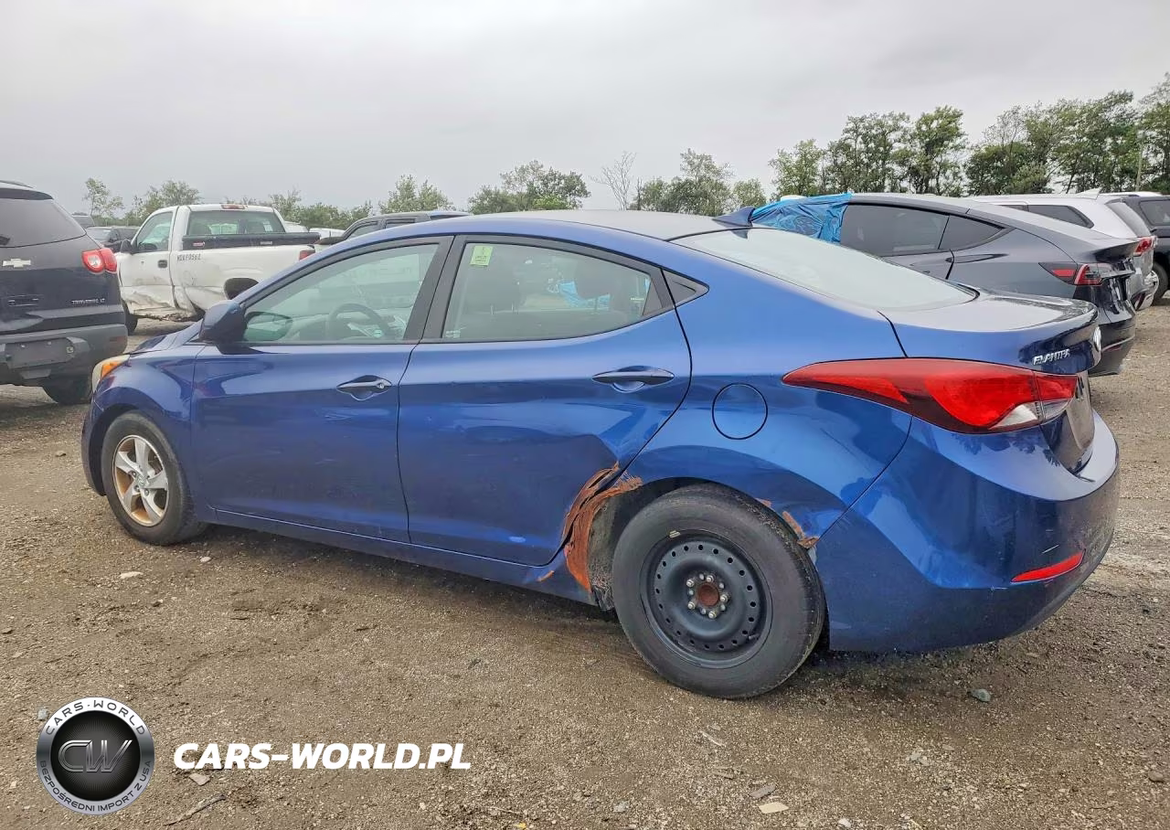 2015 Hyundai Elantra Se VIN:5NPDH4AE4FH586645 - 2