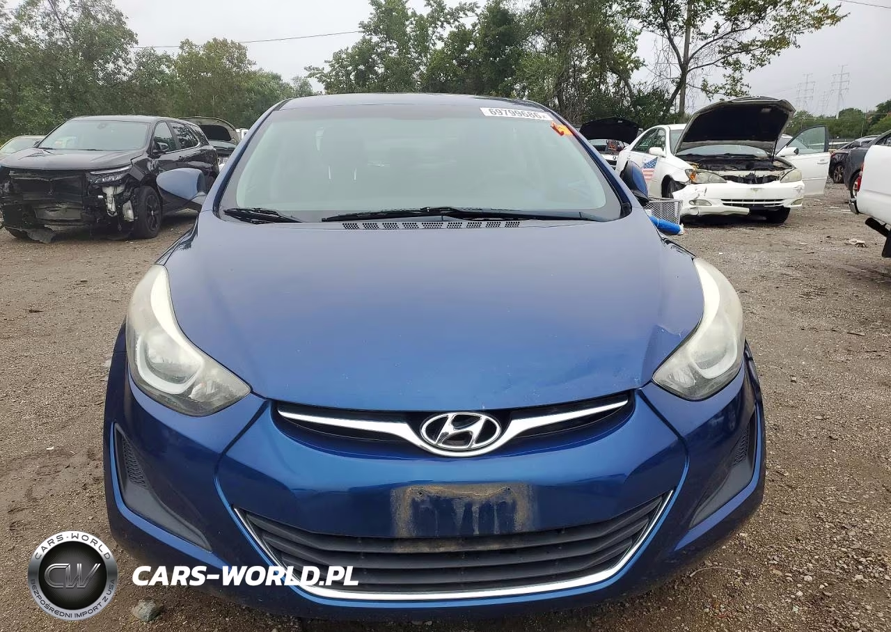 2015 Hyundai Elantra Se VIN:5NPDH4AE4FH586645 - 5