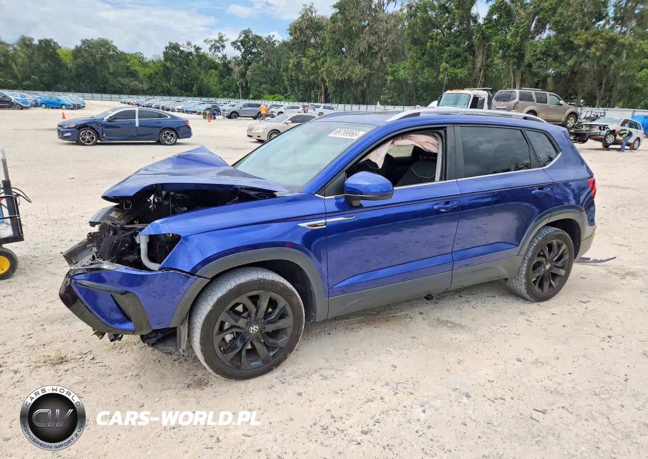 2023 Volkswagen Taos Se VIN:3VVEX7B27PM326671 - 1