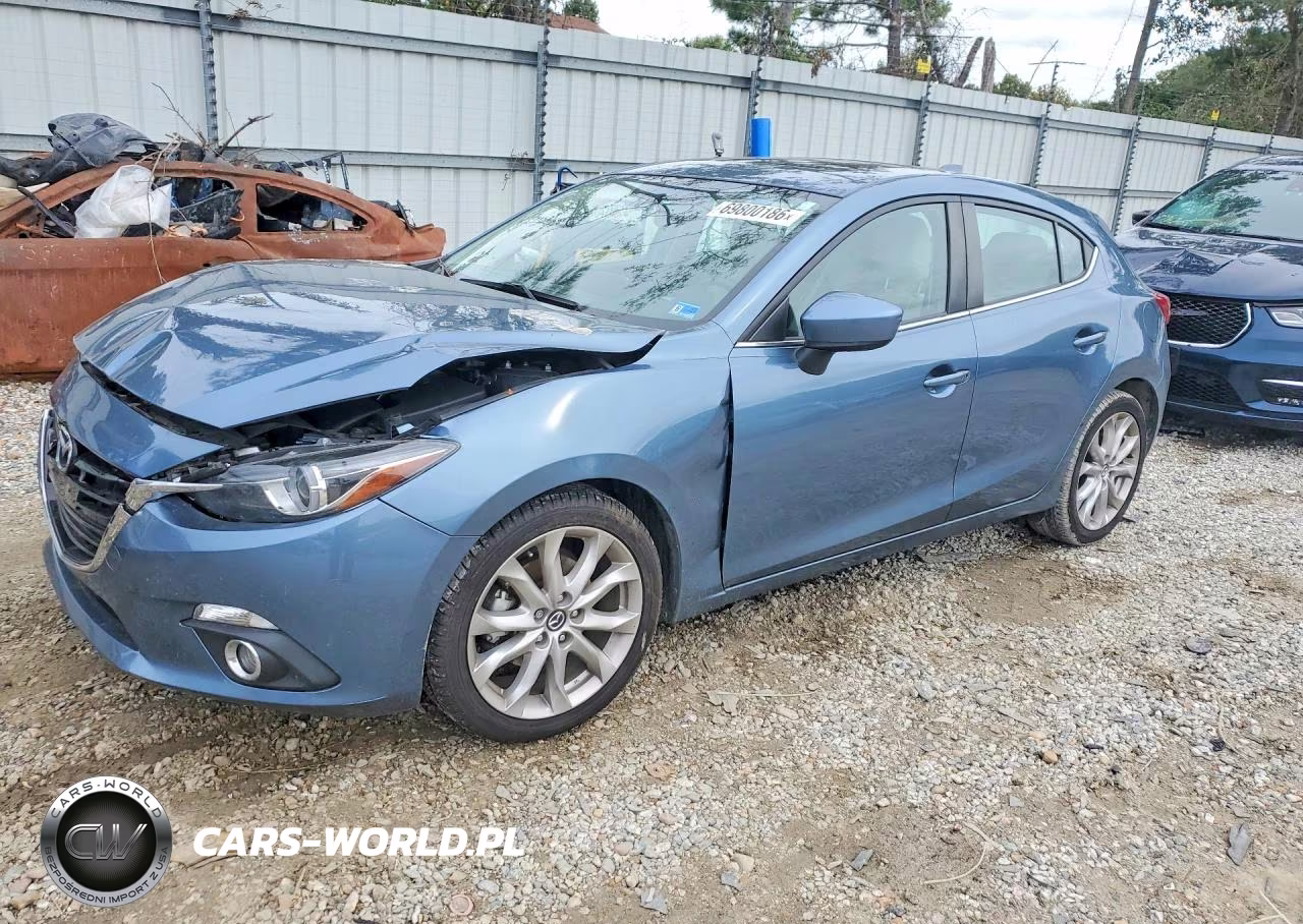 2015 Mazda 3 Grand Touring VIN:JM1BM1M36F1253804 - 1