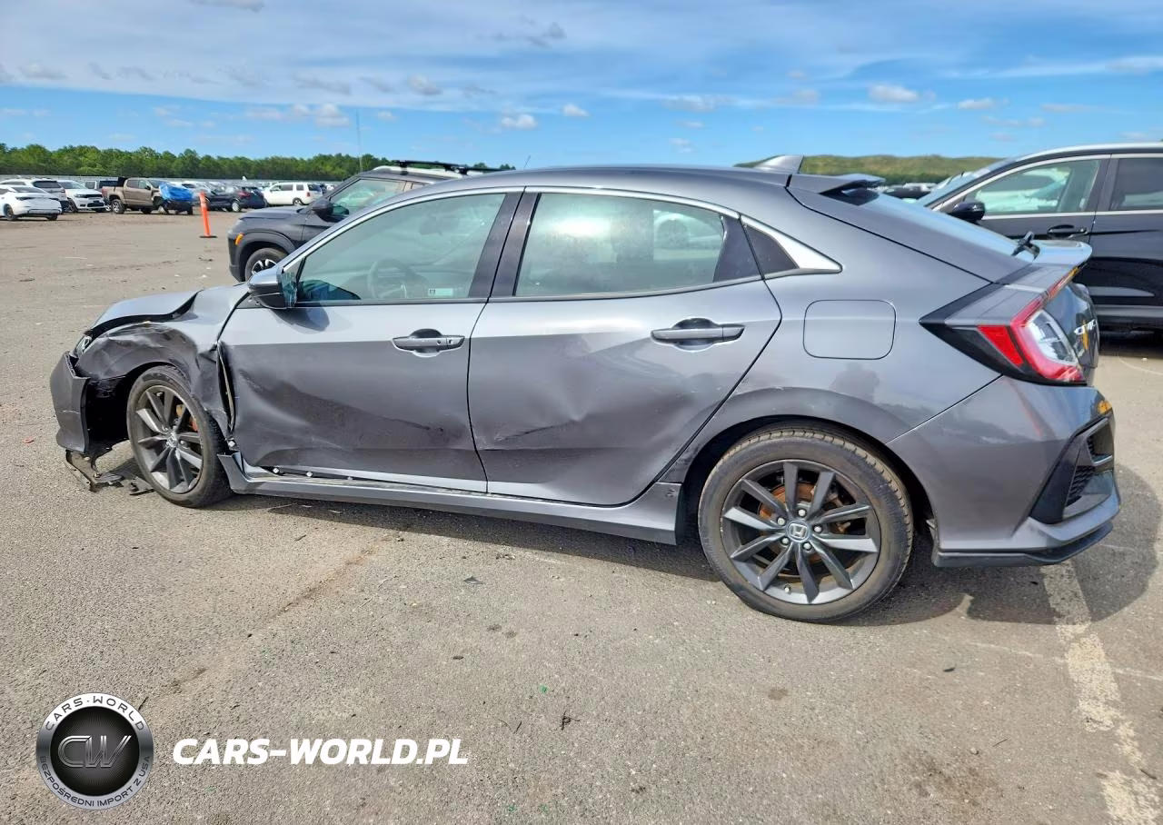 2021 Honda Civic Ex VIN:SHHFK7H63MU417608 - 2