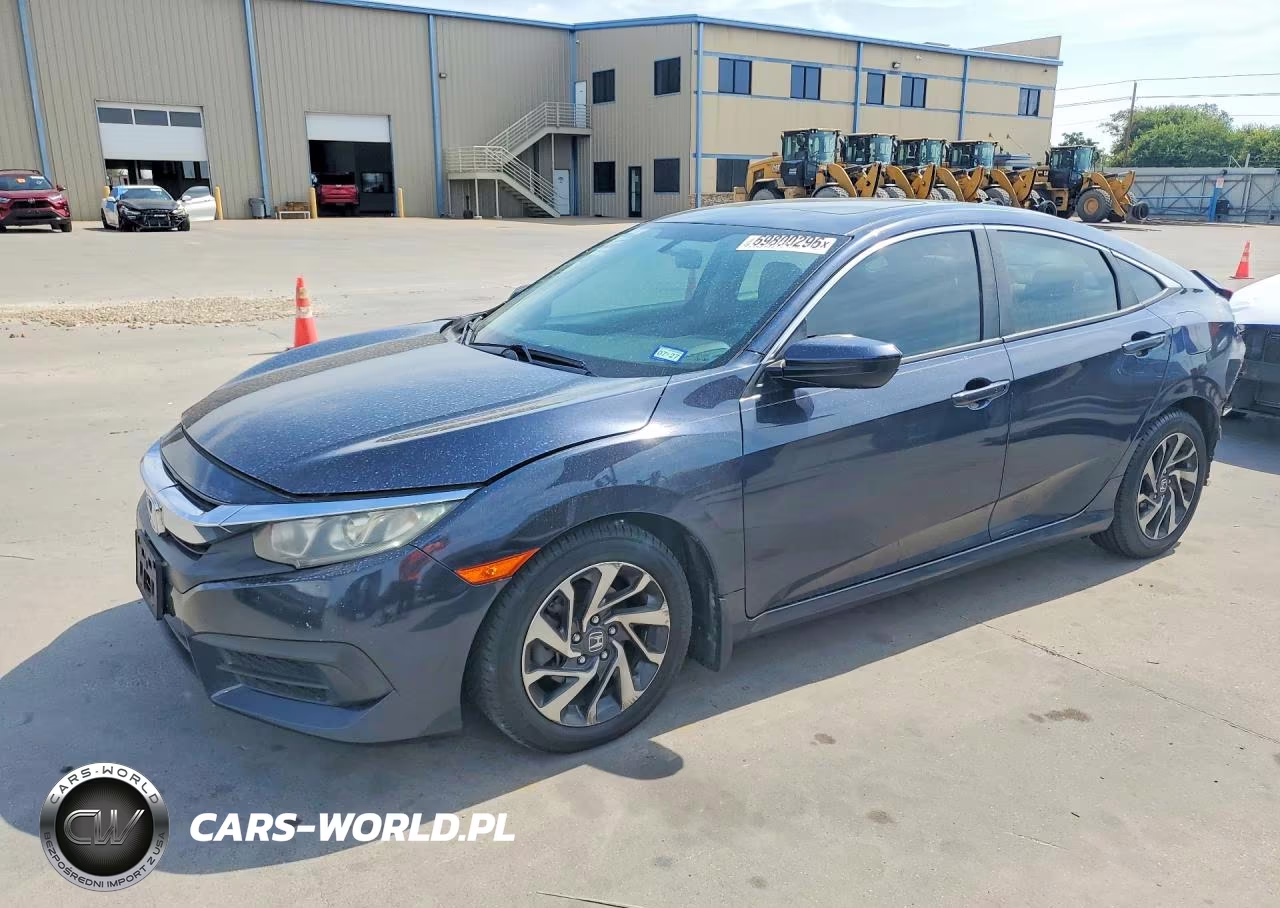 2017 Honda Civic Ex VIN:19XFC2F76HE066721 - 1