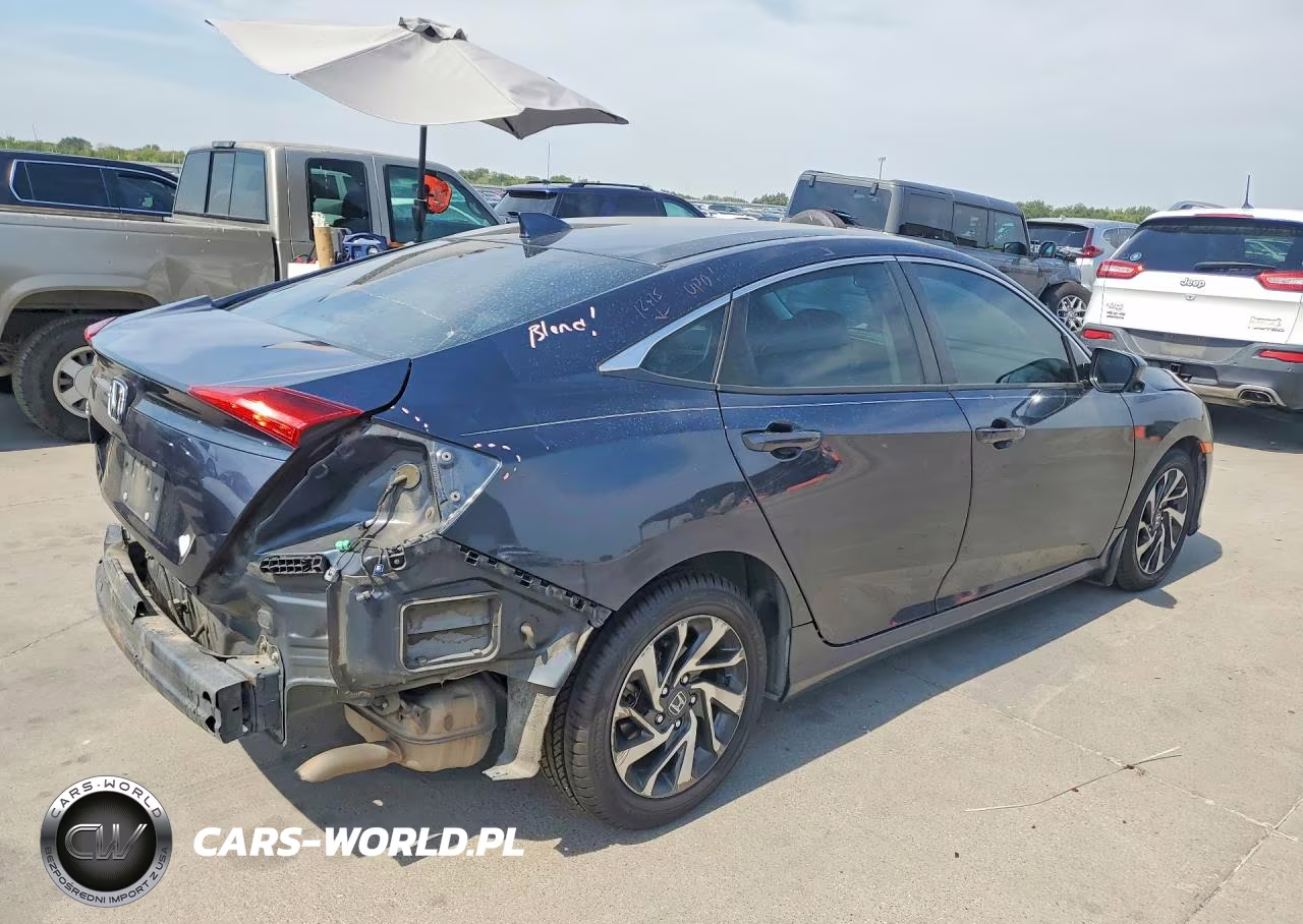 2017 Honda Civic Ex VIN:19XFC2F76HE066721 - 3