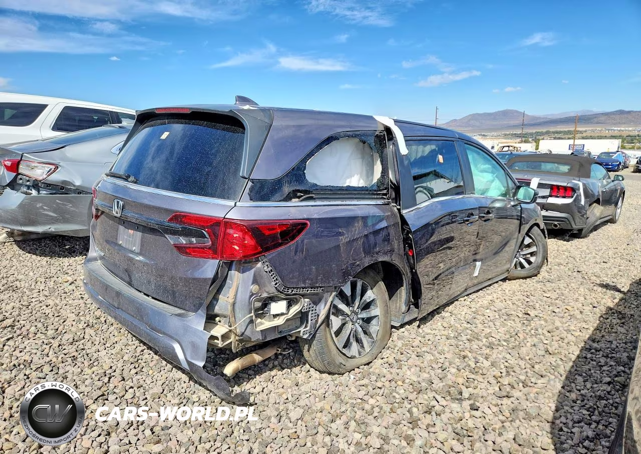 2025 Honda Odyssey Exl VIN:5FNRL6H61SB059461 - 3