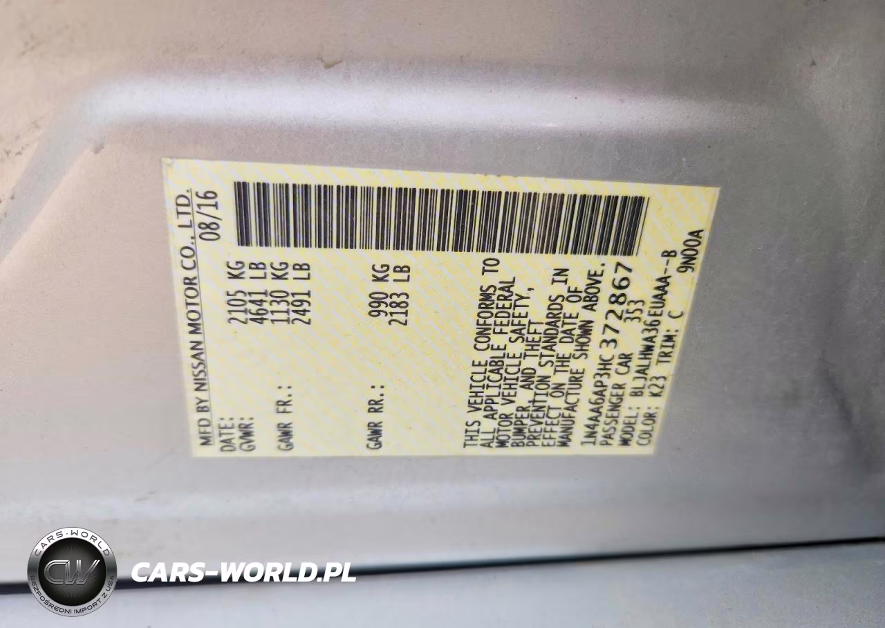 2017 Nissan Maxima Platinum VIN:1N4AA6AP3HC372867 - 12