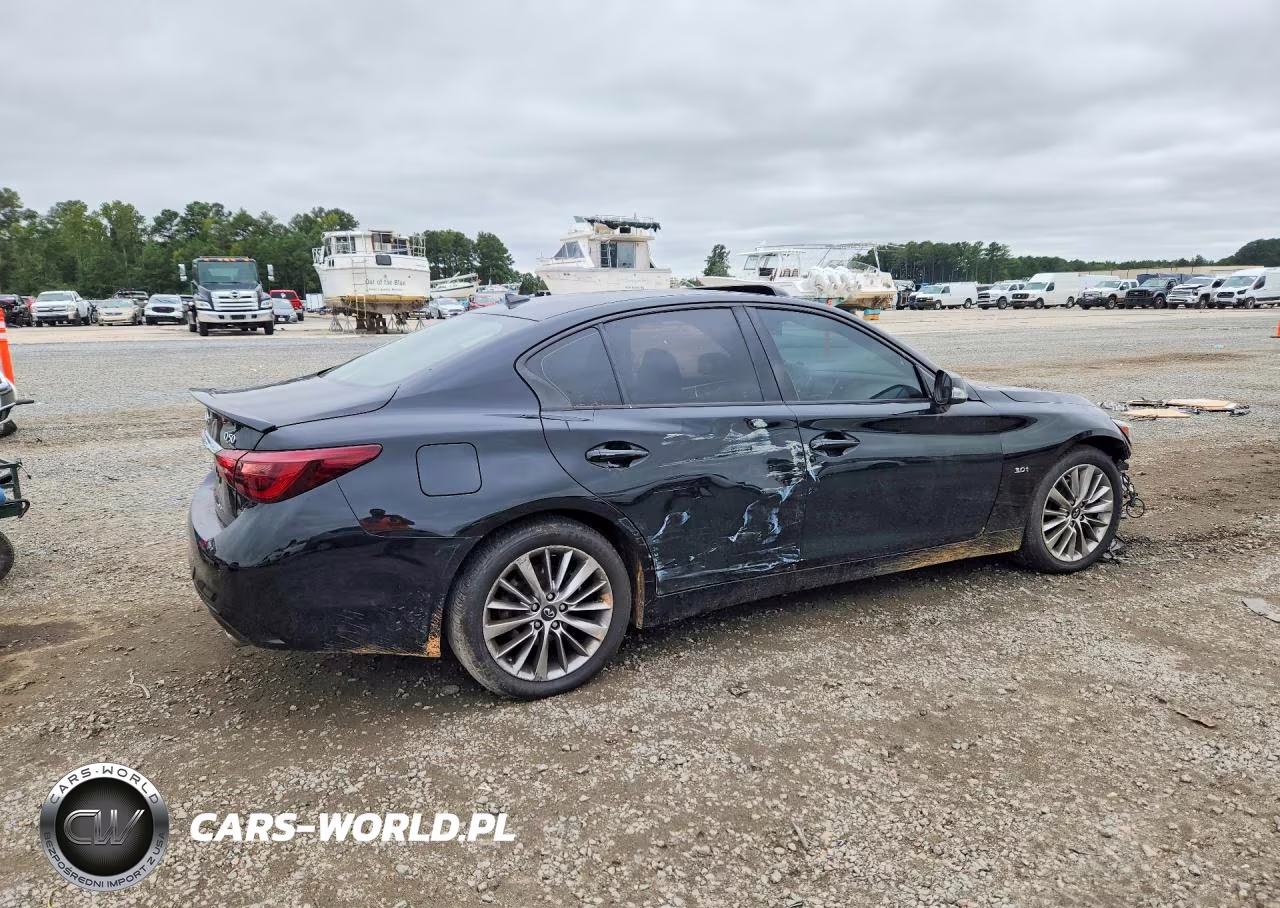 2018 Infiniti Q50 3.0T Luxe VIN:JN1EV7ARXJM441239 - 3