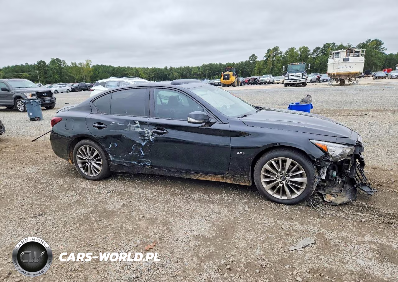 2018 Infiniti Q50 3.0T Luxe VIN:JN1EV7ARXJM441239 - 4