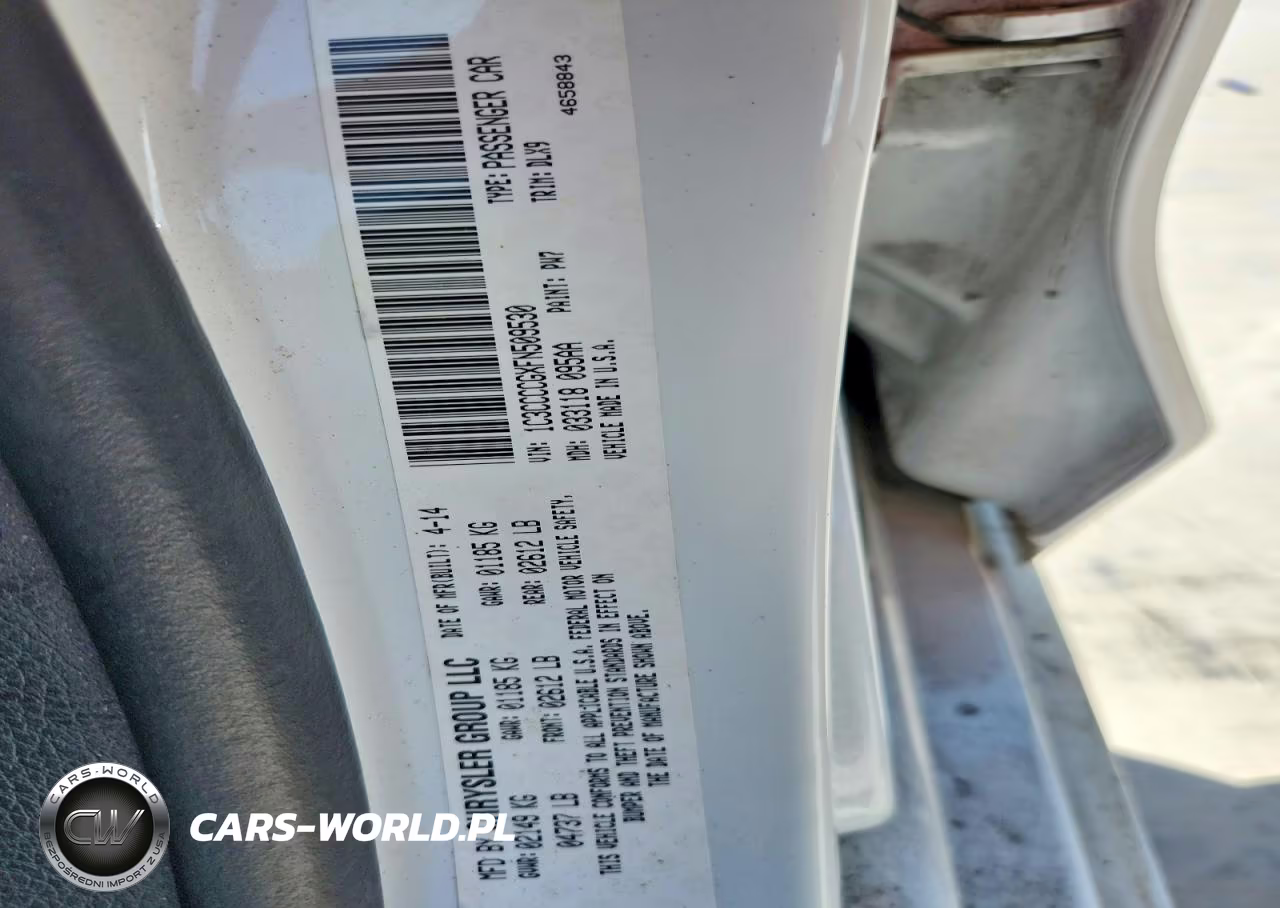2015 Chrysler 200 C VIN:1C3CCCCGXFN509530 - 12
