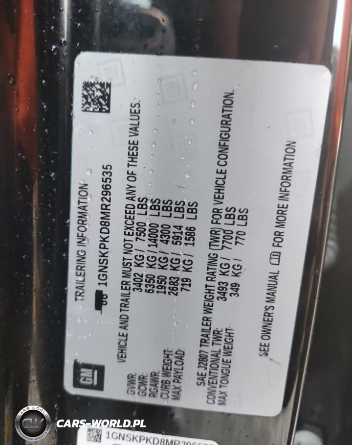2021 Chevrolet Tahoe K1500 Z71 VIN:1GNSKPKD8MR296535 - 13