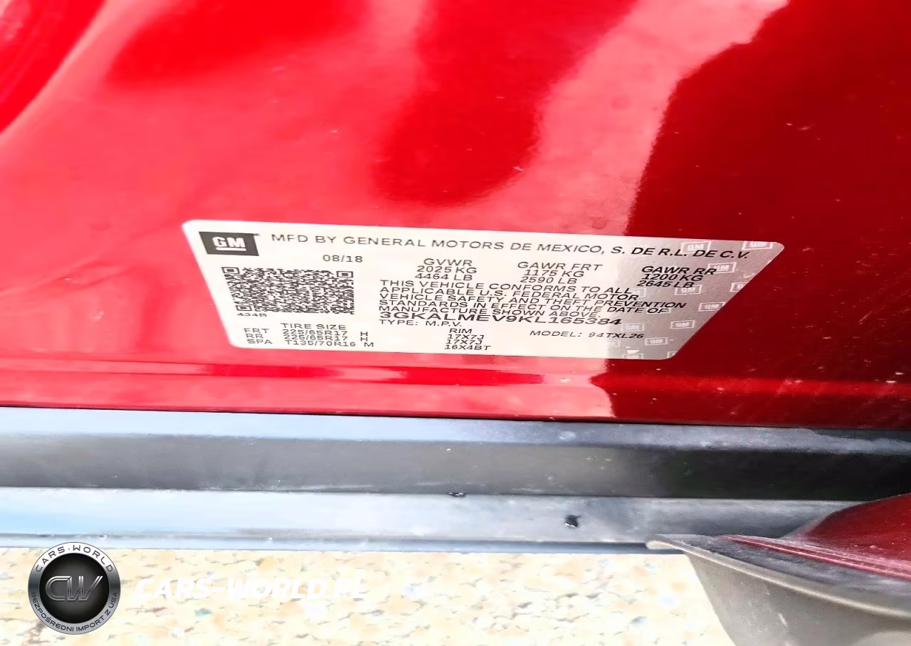 2019 GMC Terrain Sle VIN:3GKALMEV9KL165384 - 13