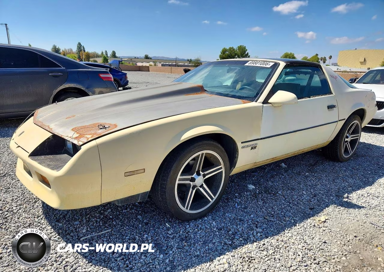 1985 Chevrolet Camaro Ss VIN:1G1FP87H5FL412253 - 1