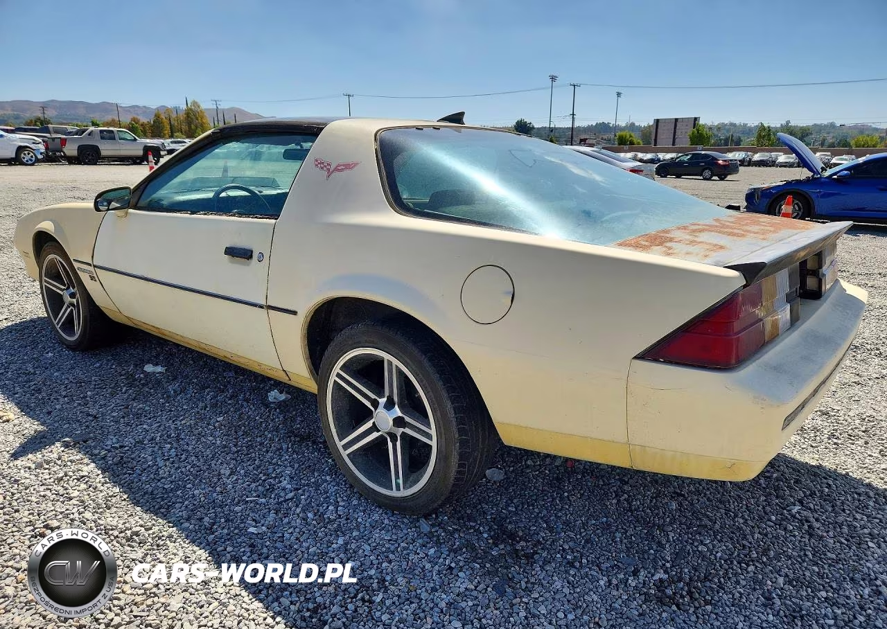 1985 Chevrolet Camaro Ss VIN:1G1FP87H5FL412253 - 2