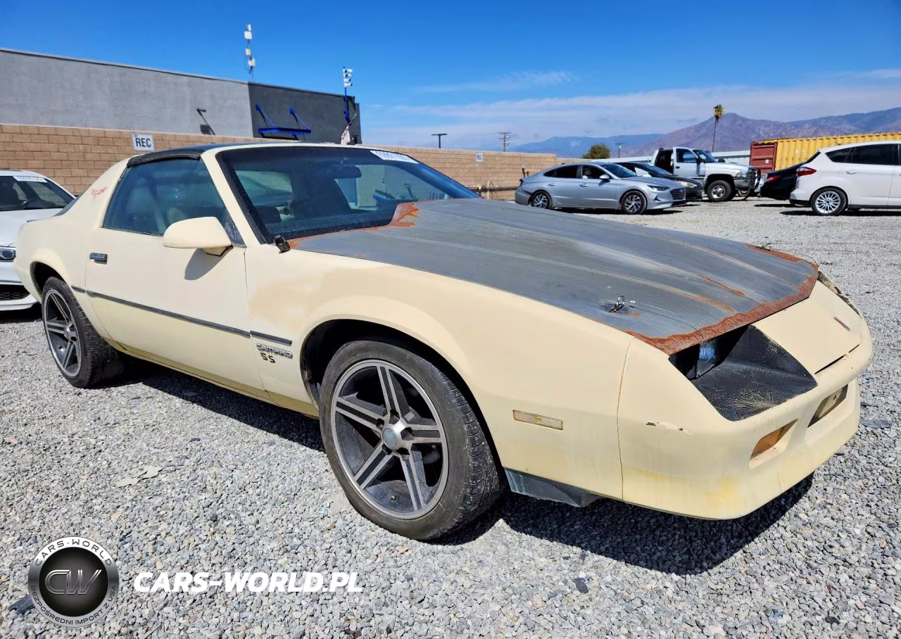 1985 Chevrolet Camaro Ss VIN:1G1FP87H5FL412253 - 4