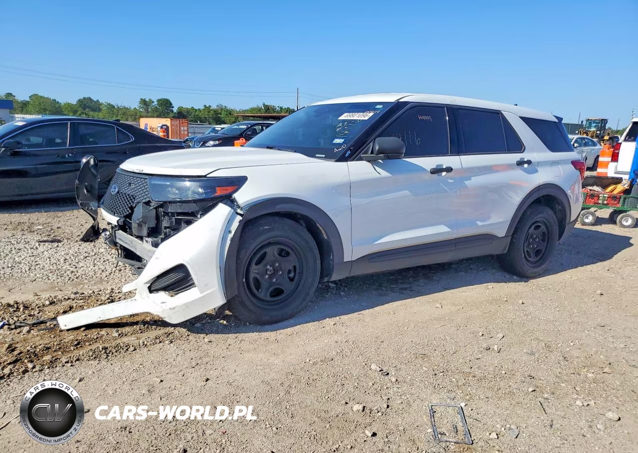 2023 Ford Explorer Police Interceptor VIN:1FM5K8AB2PGB55662 - 1