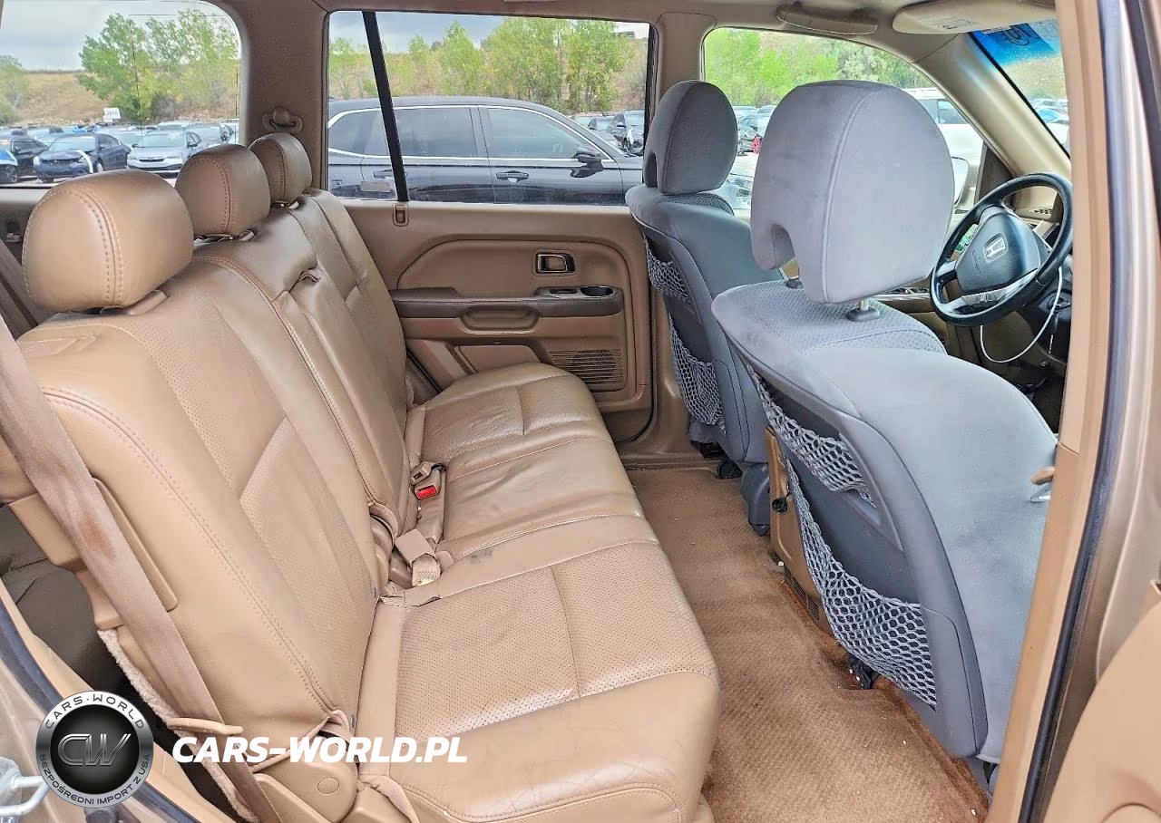 2005 Honda Pilot Exl VIN:2HKYF18565H538252 - 11