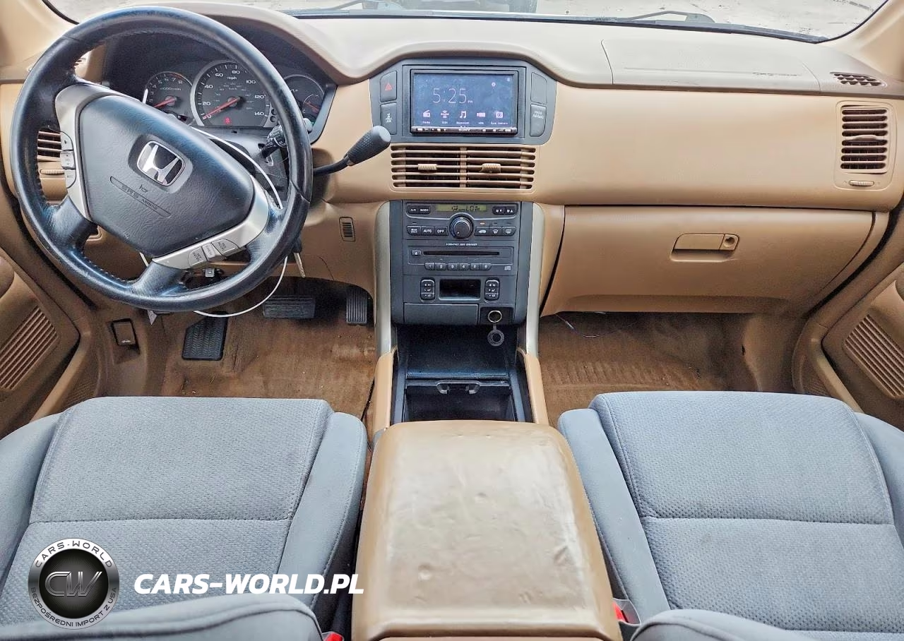 2005 Honda Pilot Exl VIN:2HKYF18565H538252 - 8