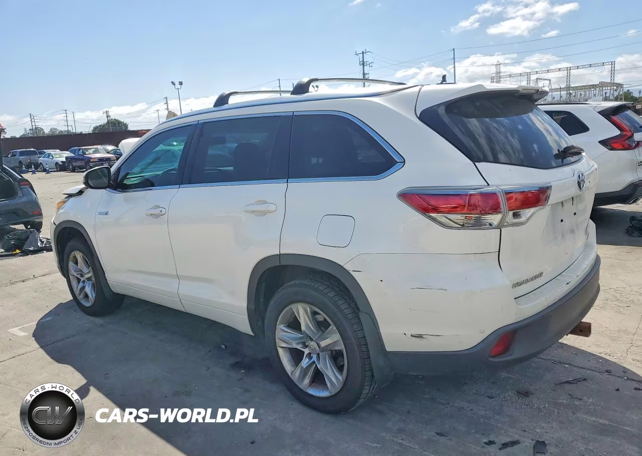 2014 Toyota Highlander Hybrid Limited VIN:5TDDCRFH2ES005621 - 2