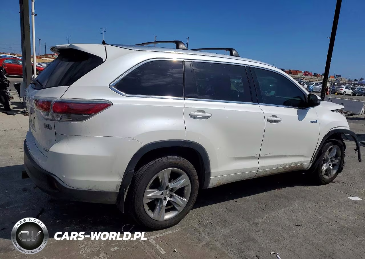 2014 Toyota Highlander Hybrid Limited VIN:5TDDCRFH2ES005621 - 3