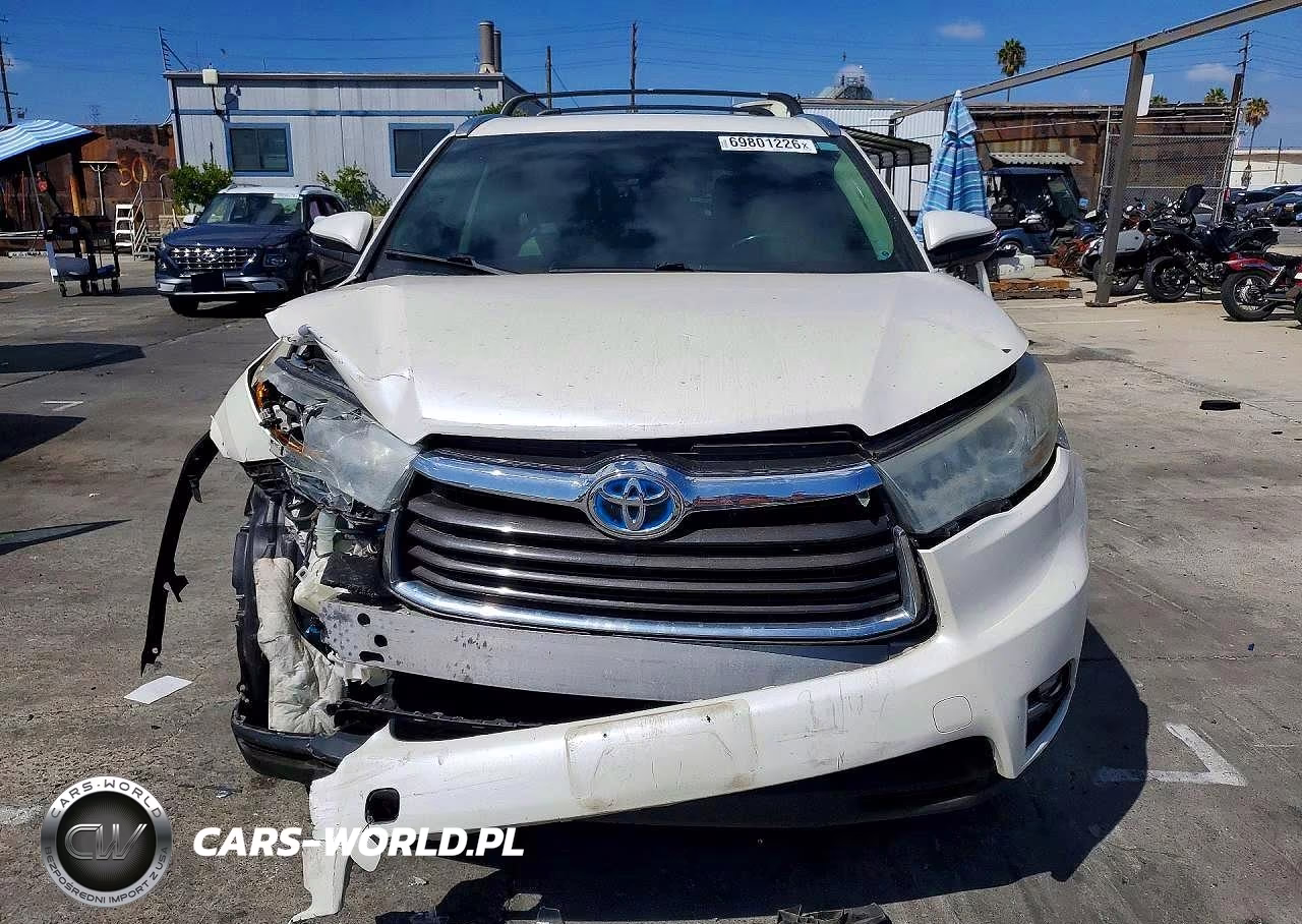 2014 Toyota Highlander Hybrid Limited VIN:5TDDCRFH2ES005621 - 5