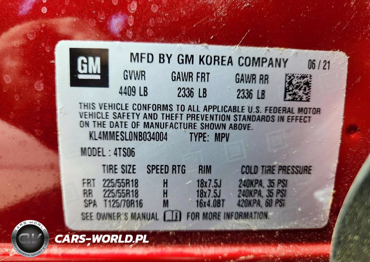 2022 Buick Encore Gx Select VIN:KL4MMESL0NB034004 - 13