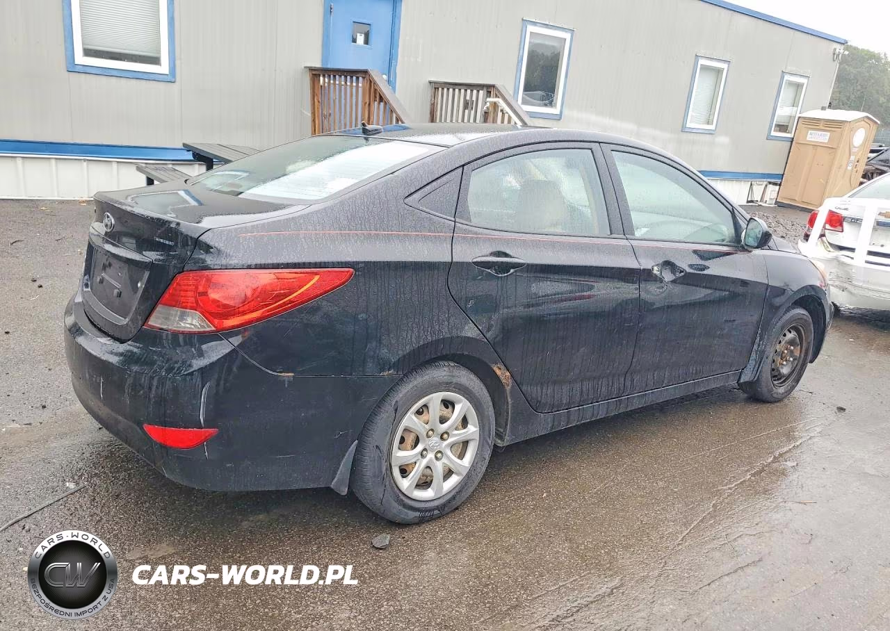 2013 Hyundai Accent Gls VIN:KMHCT4AE8DU279102 - 3