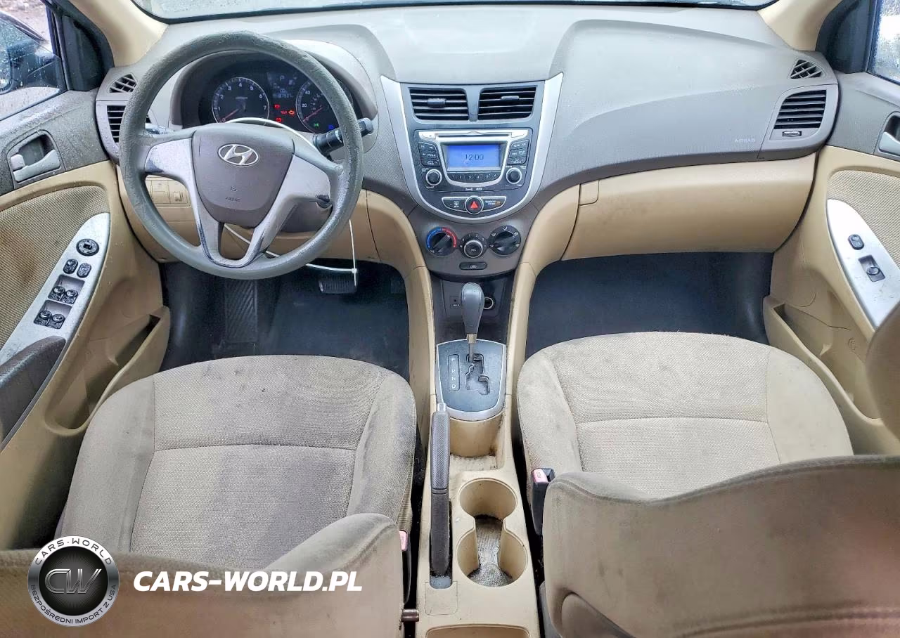 2013 Hyundai Accent Gls VIN:KMHCT4AE8DU279102 - 8