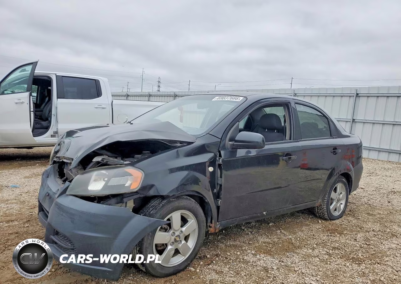 2008 Chevrolet Aveo Base VIN:KL1TD56648B063992 - 1