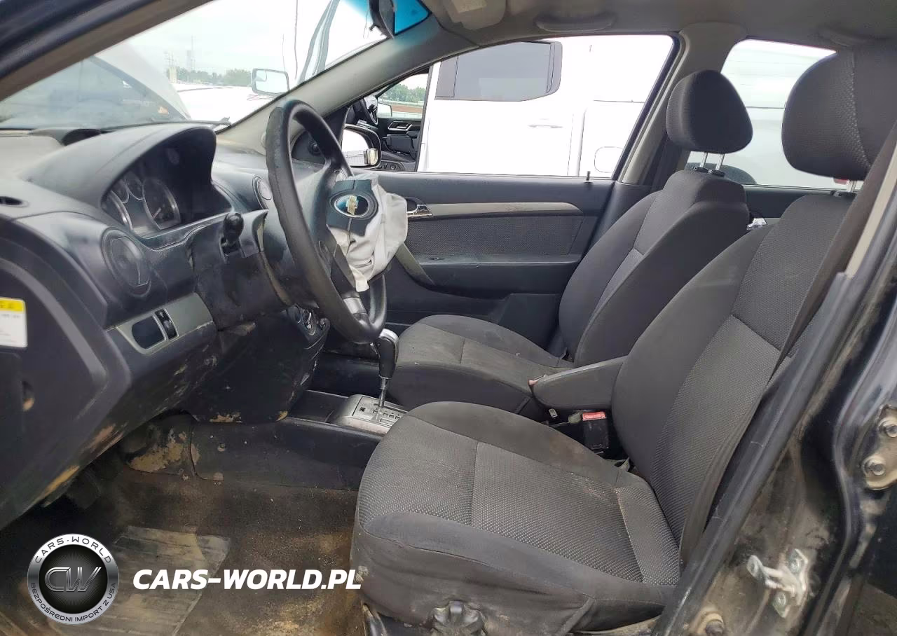 2008 Chevrolet Aveo Base VIN:KL1TD56648B063992 - 7