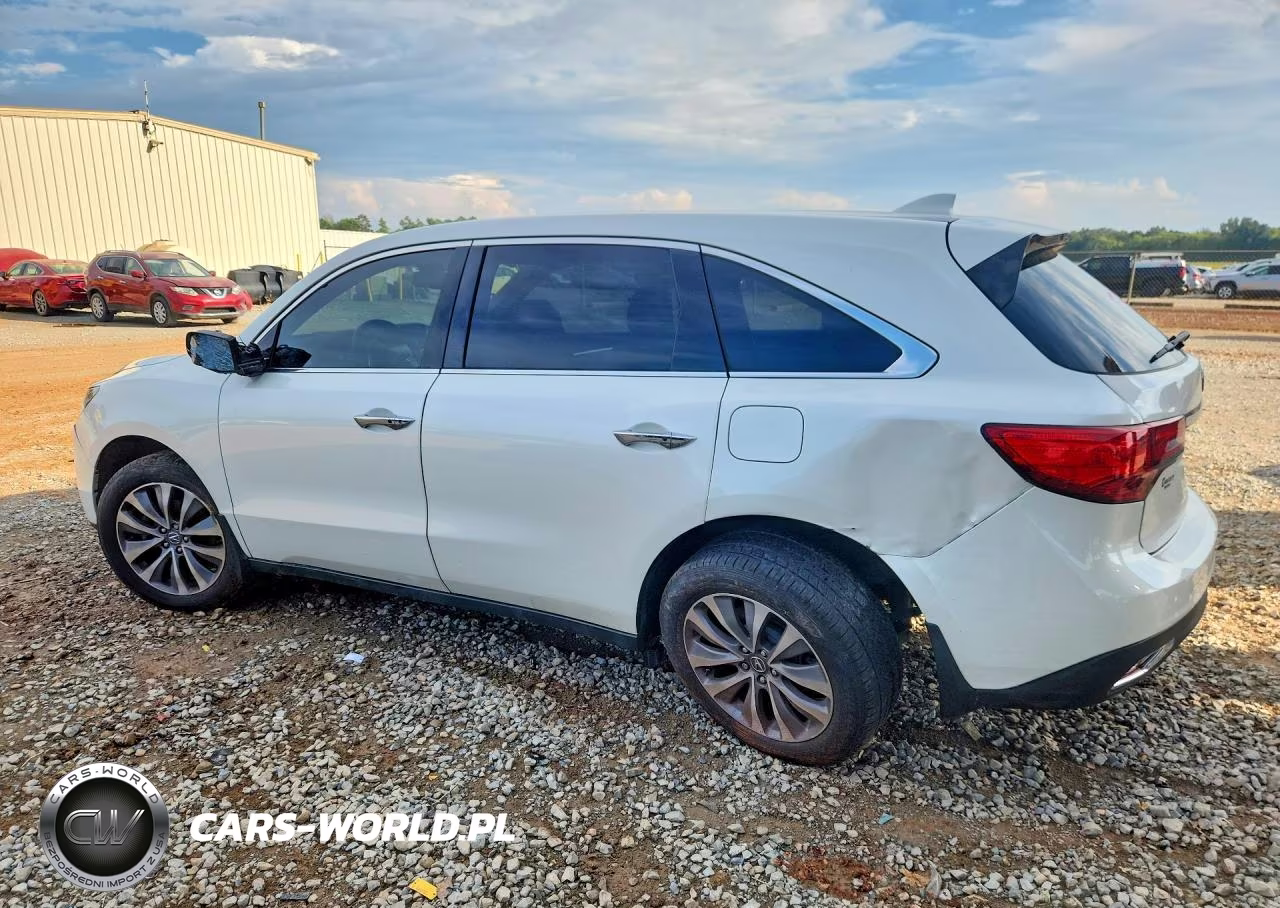 2014 Acura Mdx Technology VIN:5FRYD4H42EB029786 - 2