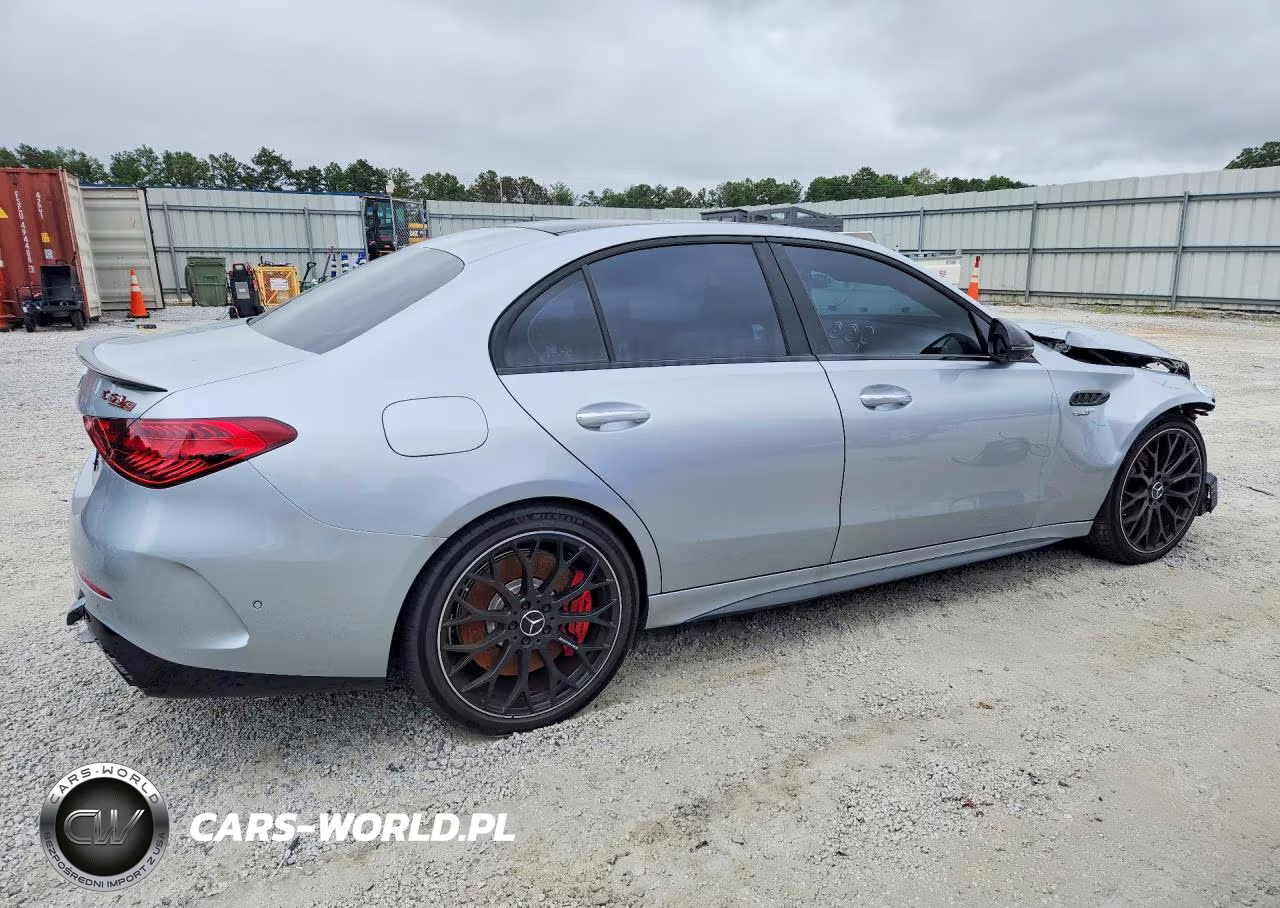 2024 Mercedes-Benz C 63 Amg S E Performance VIN:W1KAF8AB1RR219307 - 3