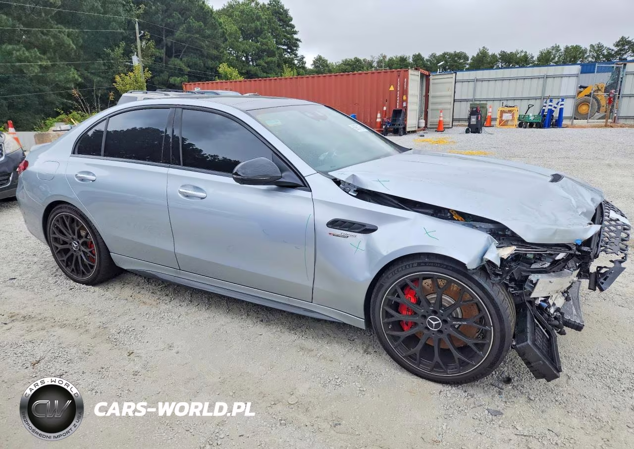 2024 Mercedes-Benz C 63 Amg S E Performance VIN:W1KAF8AB1RR219307 - 4