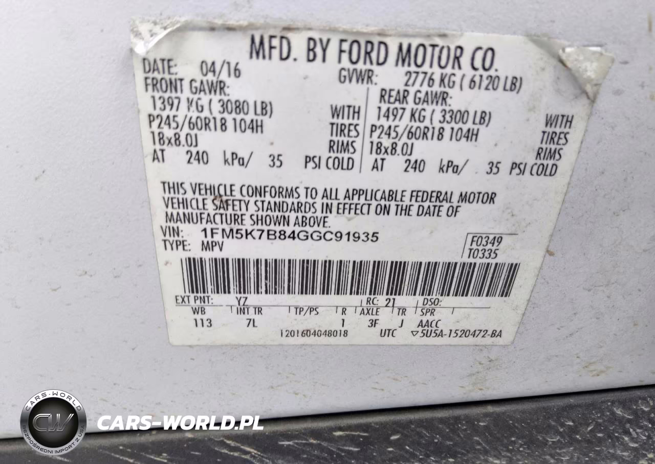 2016 Ford Explorer VIN:1FM5K7B84GGC91935 - 13