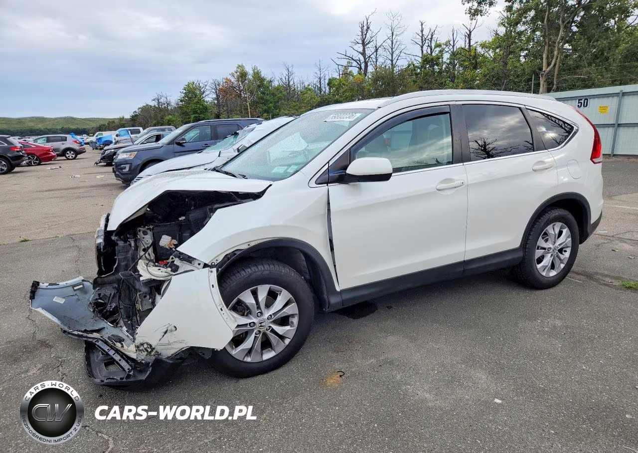 2014 Honda Cr-V Exl VIN:5J6RM4H77EL041553 - 1