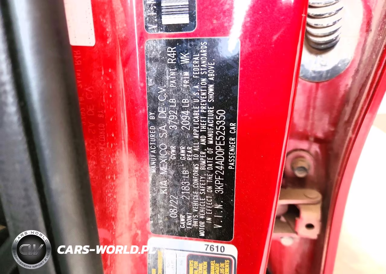 2023 Kia Forte Lxs VIN:3KPF24AD0PE525350 - 12