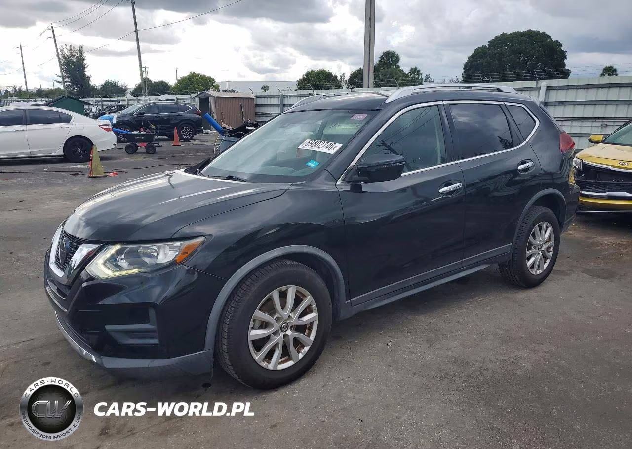 2020 Nissan Rogue Sv VIN:KNMAT2MT5LP529211 - 1