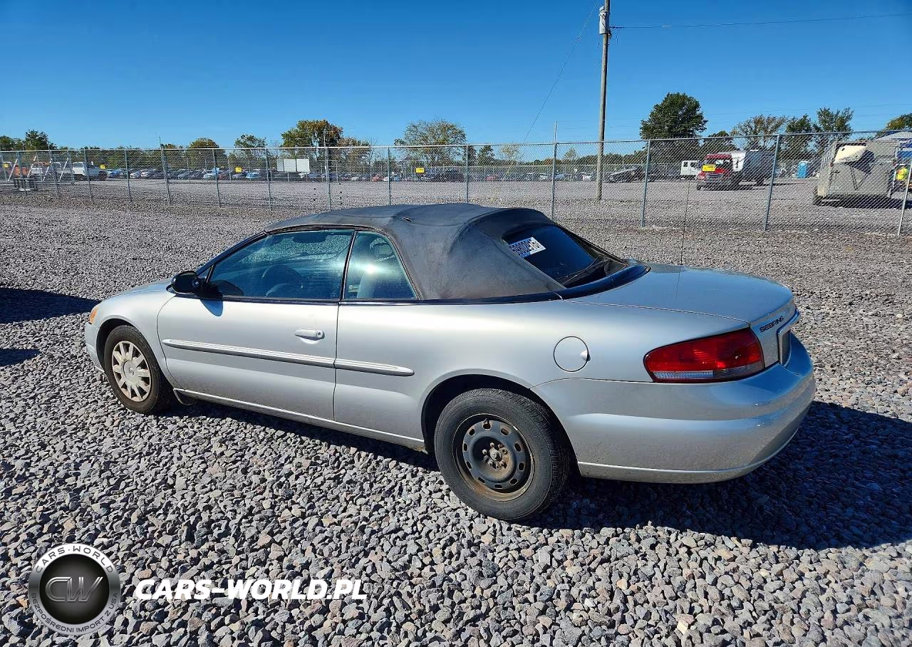 2005 Chrysler Sebring VIN:1C3EL45R95N588734 - 2