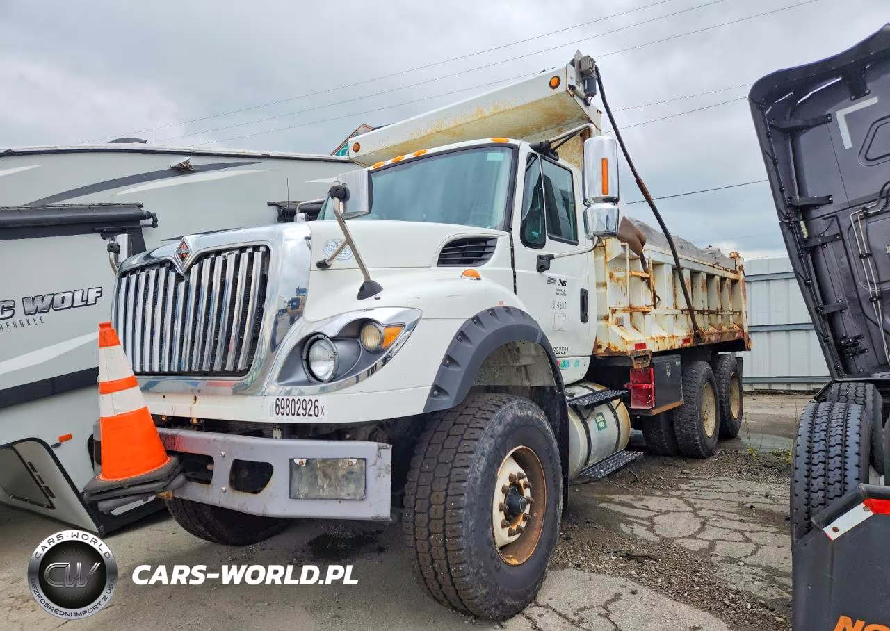 2015 International 7600 Dump Truck
