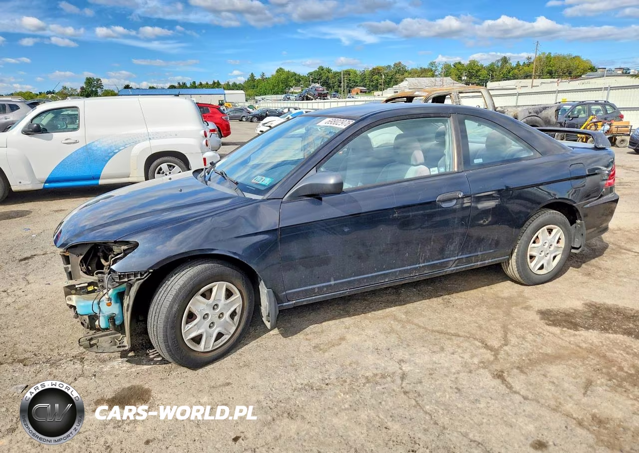 2004 Honda Civic Dx Vp VIN:1HGEM22174L060617 - 1