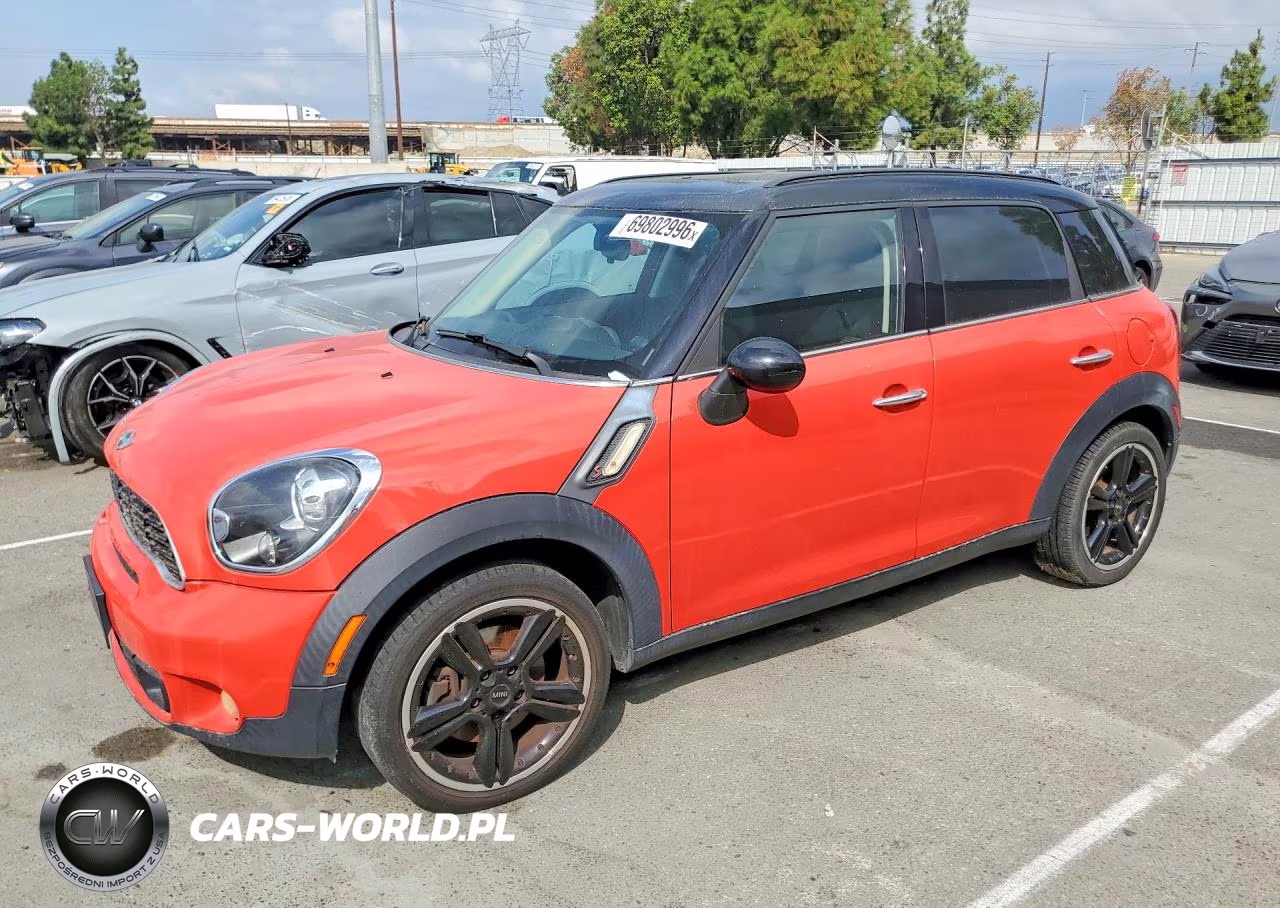 2012 Mini Cooper S Countryman VIN:WMWZC3C51CWL83629 - 1